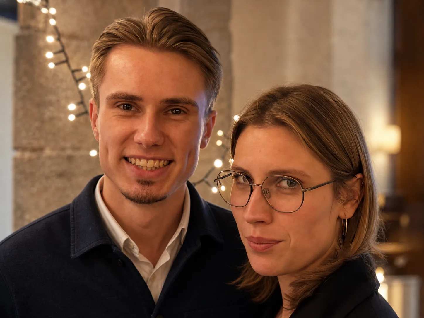 Zwei Menschen aus dem Team hinter zamuno